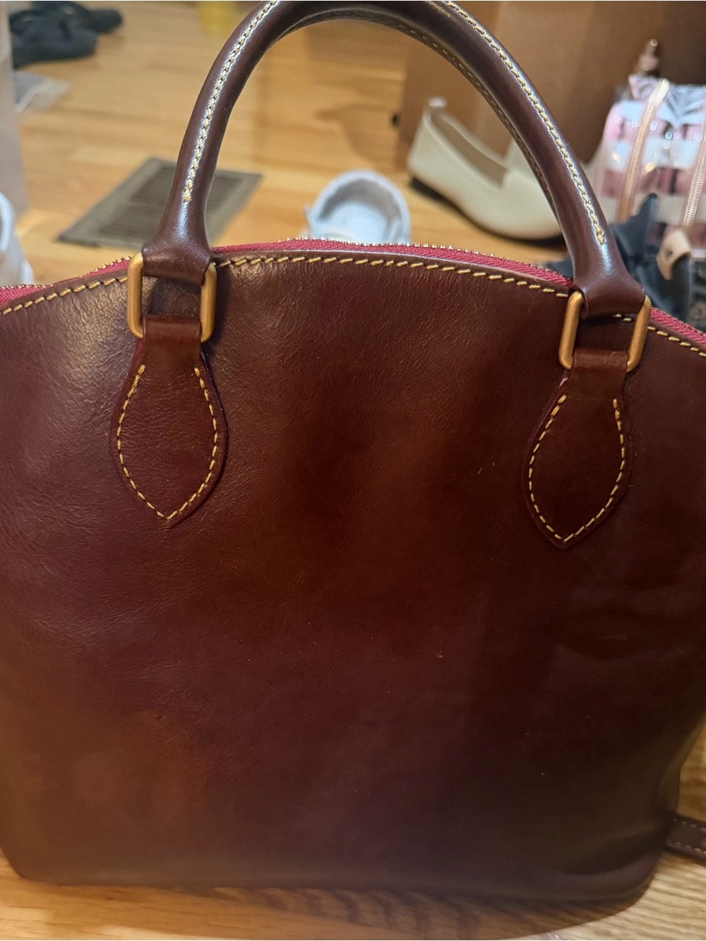 Dooney & Bourke Florentine Dome satchel bag - Picture 2 of 5